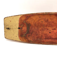 Gorgeous Old Handmade, Lead Weighted Toy Boat Hull