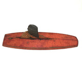Gorgeous Old Handmade, Lead Weighted Toy Boat Hull