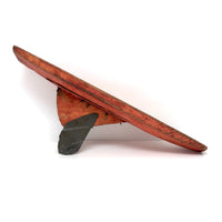 Gorgeous Old Handmade, Lead Weighted Toy Boat Hull