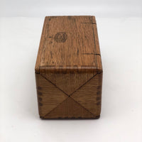 Antique Oak Accordian Box for Sewing Machine Parts #3