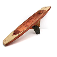 Gorgeous Old Handmade, Lead Weighted Toy Boat Hull