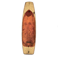 Gorgeous Old Handmade, Lead Weighted Toy Boat Hull