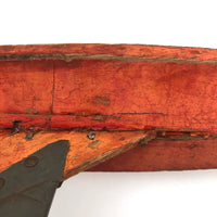 Gorgeous Old Handmade, Lead Weighted Toy Boat Hull