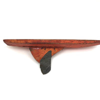 Gorgeous Old Handmade, Lead Weighted Toy Boat Hull