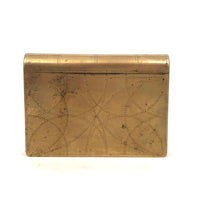 Wonderful Antique Engraved Snuff Box with Lawn Bowlers (Presumed British Trench)