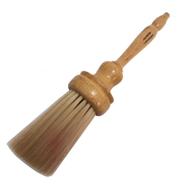 Vintage Sears & Roebuck Blonde Wood Barber Duster Brush No. 9298