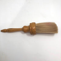 Vintage Sears & Roebuck Blonde Wood Barber Duster Brush No. 9298