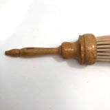 Vintage Sears & Roebuck Blonde Wood Barber Duster Brush No. 9298