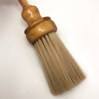 Vintage Sears & Roebuck Blonde Wood Barber Duster Brush No. 9298