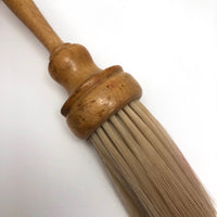 Vintage Sears & Roebuck Blonde Wood Barber Duster Brush No. 9298