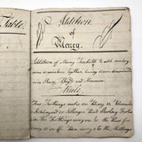 Samuel Gifford (Age 9) 1802 British Math Notebook