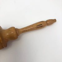 Vintage Sears & Roebuck Blonde Wood Barber Duster Brush No. 9298
