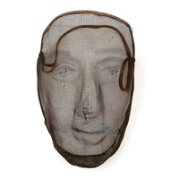 Antique Odd Fellows Mesh Mask with Original Elastic