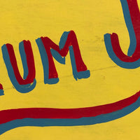 Petroleum Jelly c. 1950s  Hand-painted Make Do Cardboard Sign