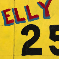 Petroleum Jelly c. 1950s  Hand-painted Make Do Cardboard Sign