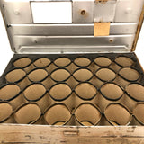 Circa 1920s Metal Egg Shipping Crate (Two Dozen)