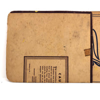 Petroleum Jelly c. 1950s  Hand-painted Make Do Cardboard Sign