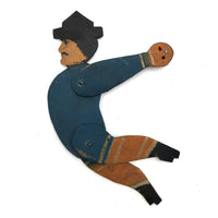 Little Wooden Acrobat Man Sans Handle and Toes