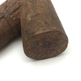 Old Carved Ladies Leg (Large Pipe Tamper?)