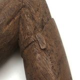 Old Carved Ladies Leg (Large Pipe Tamper?)