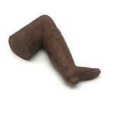 Old Carved Ladies Leg (Large Pipe Tamper?)