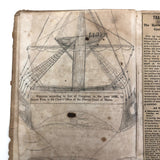 Charles Wilet's 1846 English Grammar Book with Drawings