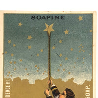 Soapine French Laundry Soap "Best of All" 1880s Trade Card