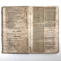 Charles Wilet's 1846 English Grammar Book with Drawings