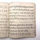 Samuel Gifford 1831 Writing and Calligraphy Practice School Notebook