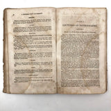Charles Wilet's 1846 English Grammar Book with Drawings