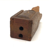 Old Carved Air Blown Spinner (With Secret Compartment)