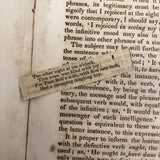 Charles Wilet's 1846 English Grammar Book with Drawings