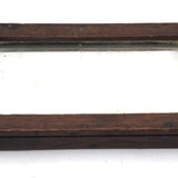 Beautiful, Earlyish 19th c. Walnut Framed Small Folk Mirror