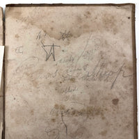 Charles Wilet's 1846 English Grammar Book with Drawings