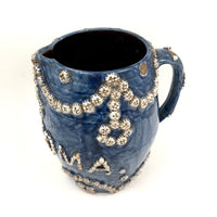 AUCTION: J.M Tisch 1902 Ohio Folk Art Grandma Presentation Pitcher