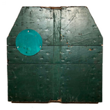 Green for Go Old Wooden Railroad Sign