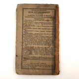 Charles Wilet's 1846 English Grammar Book with Drawings