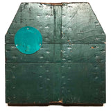 Green for Go Old Wooden Railroad Sign