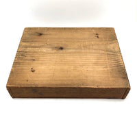 Lovely Large Antique Set of Wooden Building Blocks in Original Box