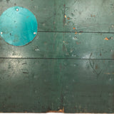 Green for Go Old Wooden Railroad Sign