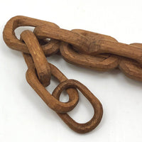 Deconstructed (or Partially Carved) Wooden Whimsy Chain