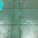 Green for Go Old Wooden Railroad Sign