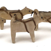 Inuit Miniature Dog Sled with Figure and Seals