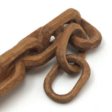 Deconstructed (or Partially Carved) Wooden Whimsy Chain