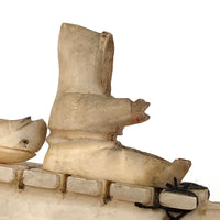 Inuit Miniature Dog Sled with Figure and Seals