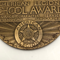 American Legion 1925 Bronze School Award