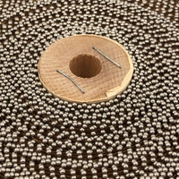Large Vintage Monarch Straight Pin Roll