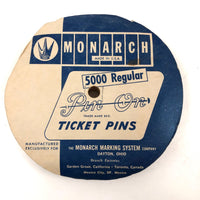 Large Vintage Monarch Straight Pin Roll
