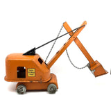 Bright Orange 1957 Tonka Hi-Way Dept. Steam Shovel, Working