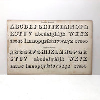 Prang's Alphabets Plain and Ornamental, 1870 (Complete, Pages Loose, Plus Drawings)